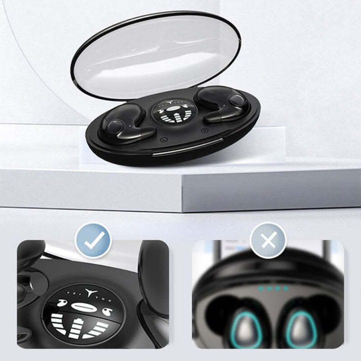 Headphones Wireless Bluetooth Earphones Noise Cancel Design