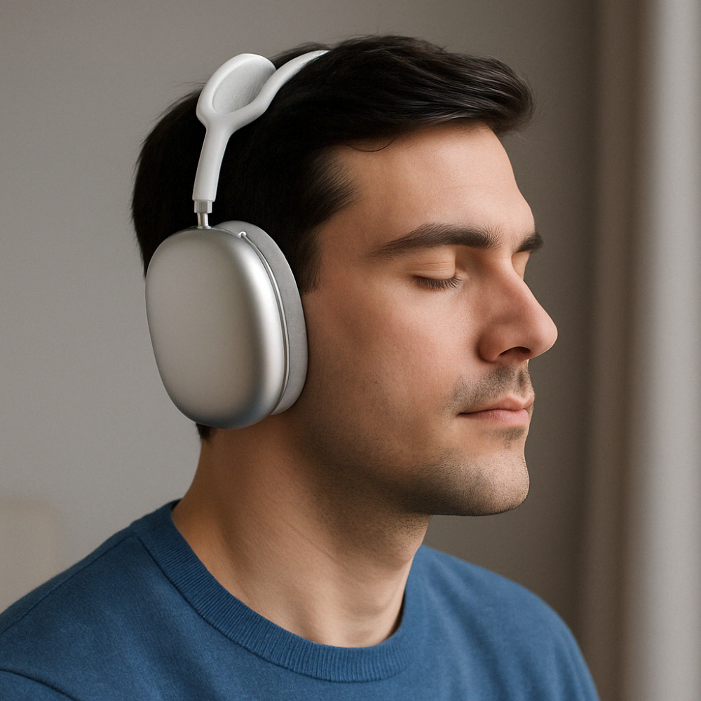 Headphones Noise Cancelling Wireless Over-Ear Bluetooth Audio