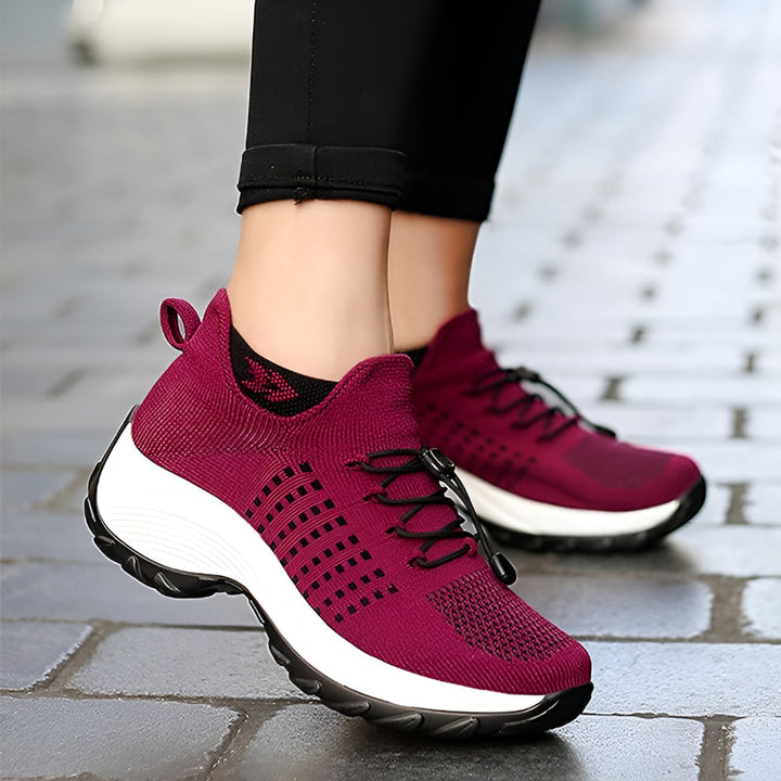 Women Trainers Supportive Walking Athletic Design