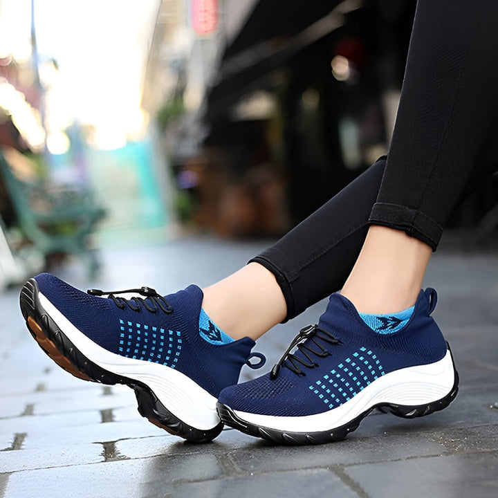 Women Trainers Supportive Walking Athletic Design