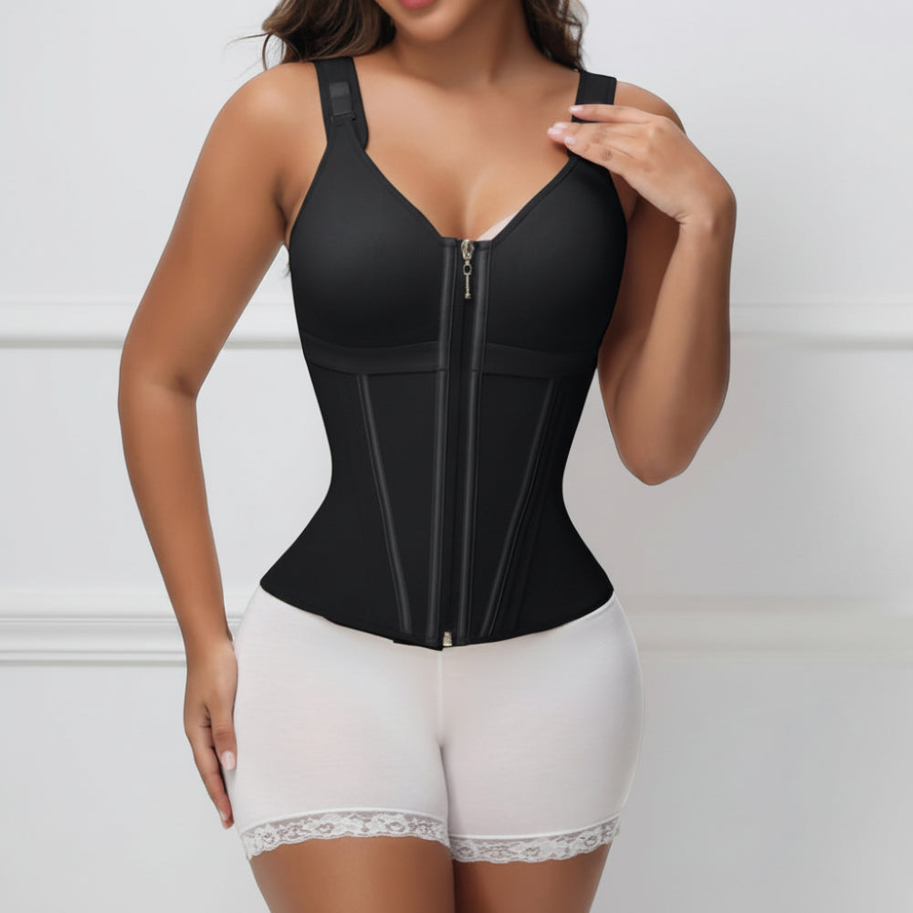 Women’s Waist Trainer Corset Slimming Shapewear Vest Built Bra