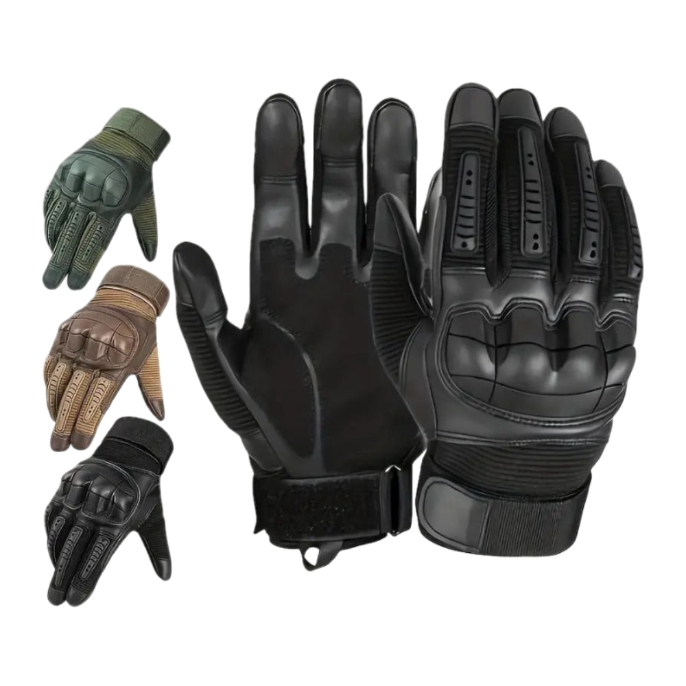 Work Gloves Tactical Grip Reinforced Knuckle Outdoor Glove Set