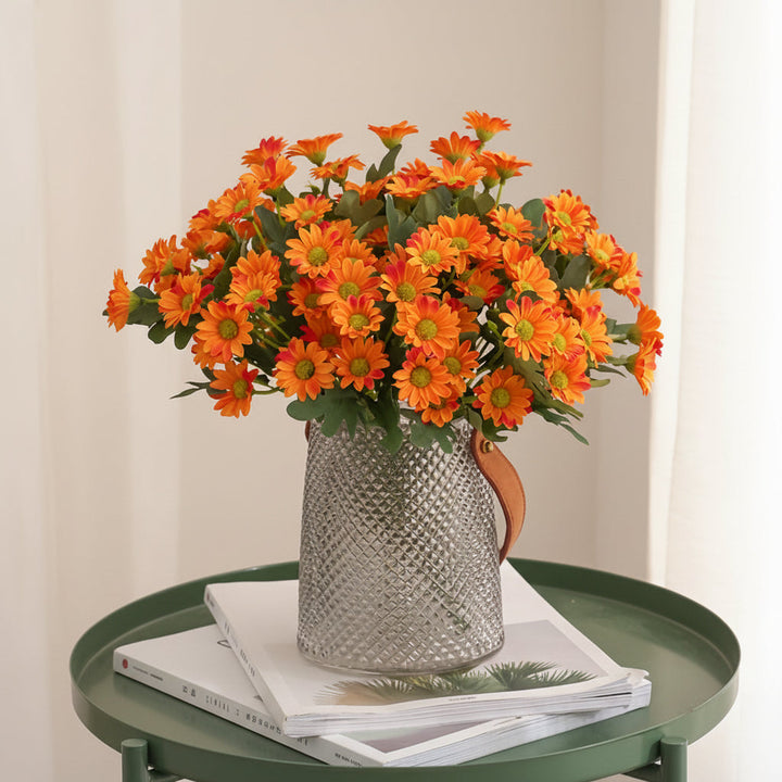 Mothers Day Artificial Flowers Daisy Bouquet Table Centerpiece Decor