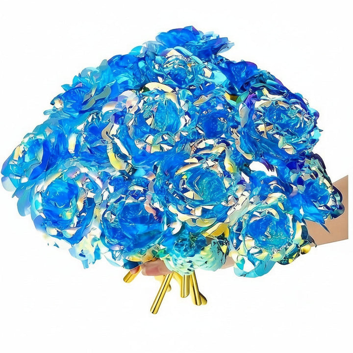 Flower Bouquet Mothers Day Gift Artificial Rose Table Decoration