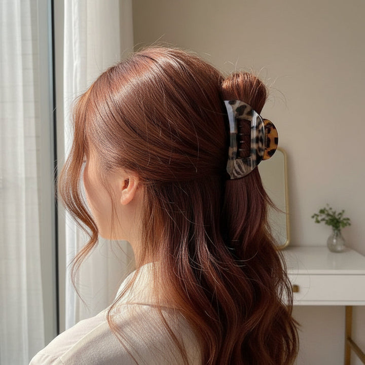 Plastic Hair Claw Clip Thick Hair Stylish Strong Hold Accessory