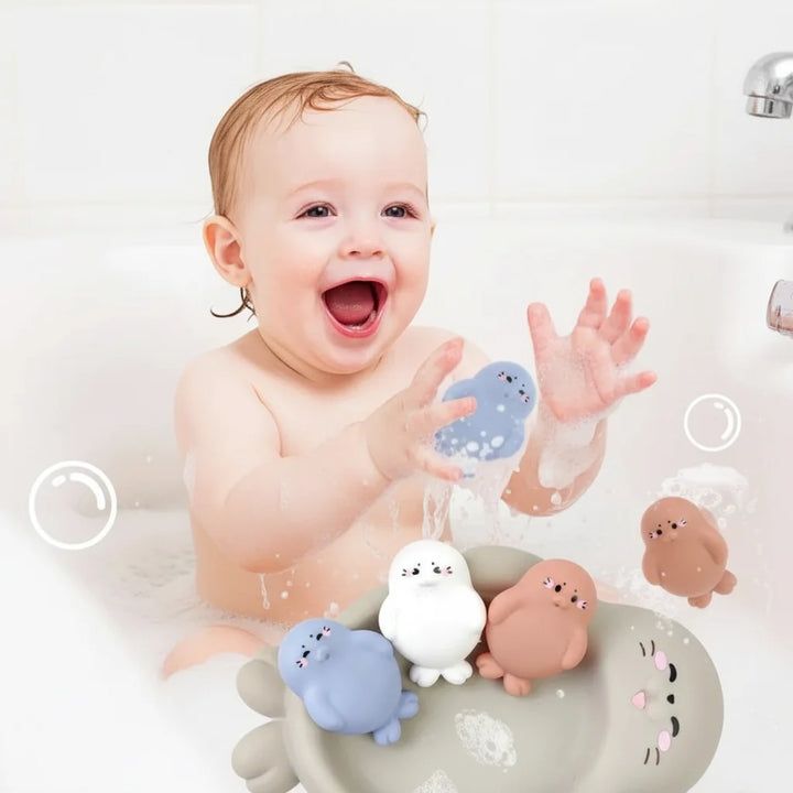 Animal Baby Play Toy Fun Floating Bath Adventure Set