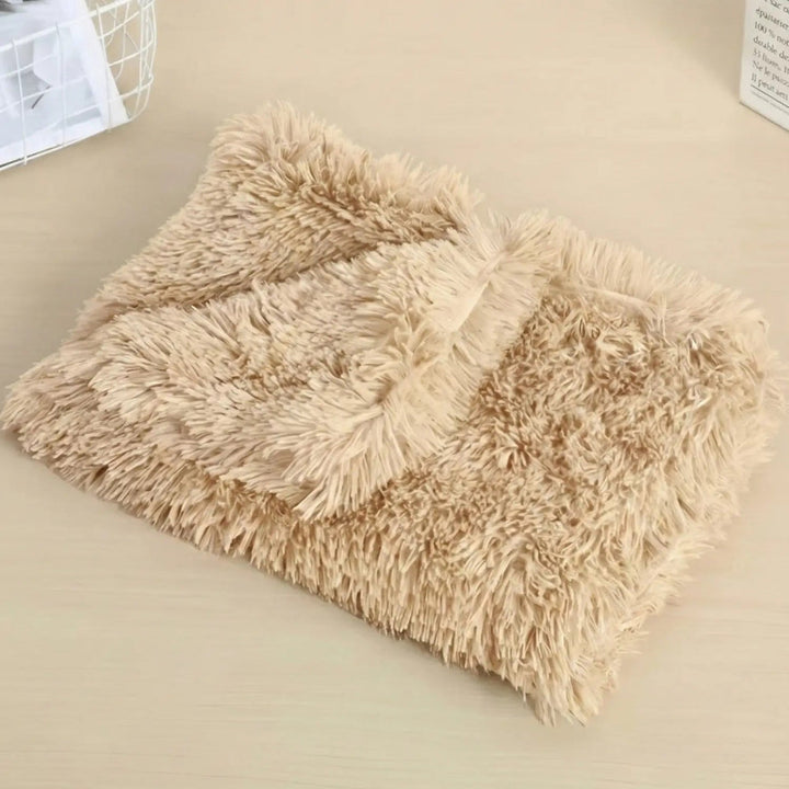 Anxiety Relieving Fluffy Soft Pet Blanket Cozy Design