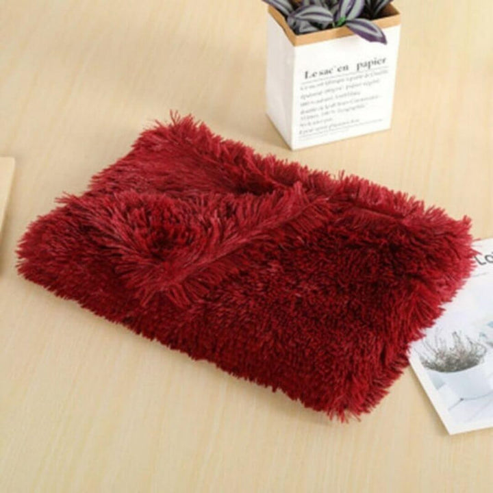 Anxiety Relieving Fluffy Soft Pet Blanket Cozy Design