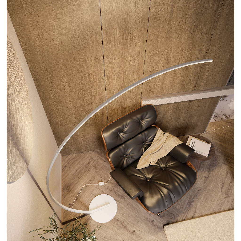 Arc Floor Lamp Modern LED Adjustable Reading Light