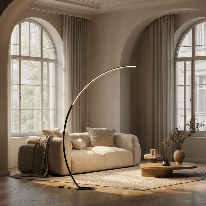 Arc Floor Lamp Modern LED Adjustable Reading Light