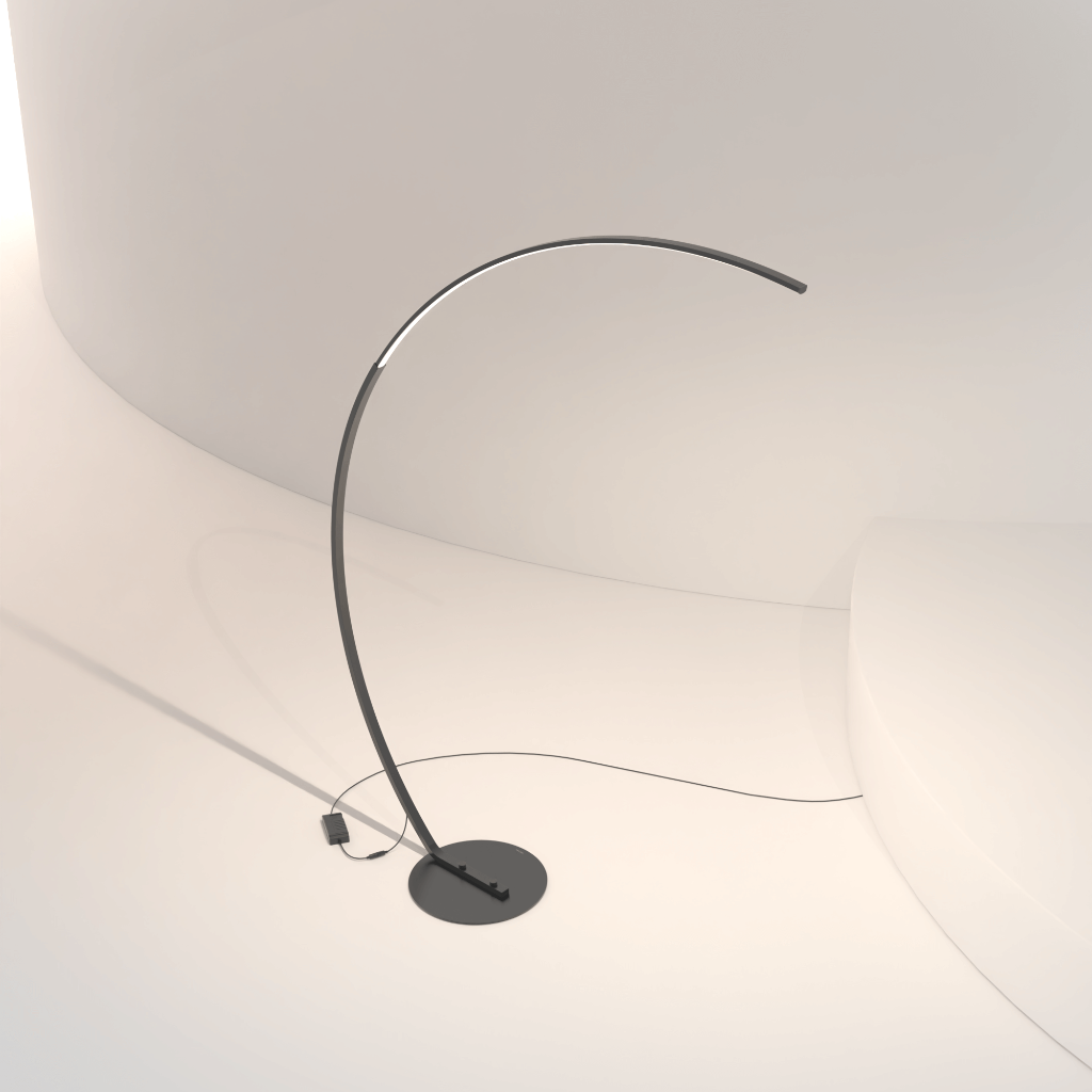 Arc Floor Lamp Modern LED Adjustable Reading Light