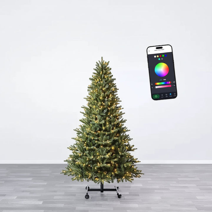 Artificial Christmas Tree Lights Full Predecorated