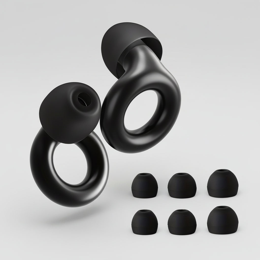 Ear Plugs Reusable Silicone Noise Cancelling Sleep Earbuds