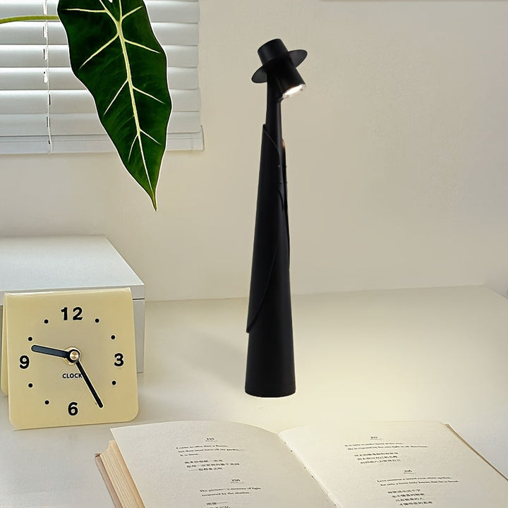 Modern Rechargeable LED Hat Lamp | Creative Touch Desk Light