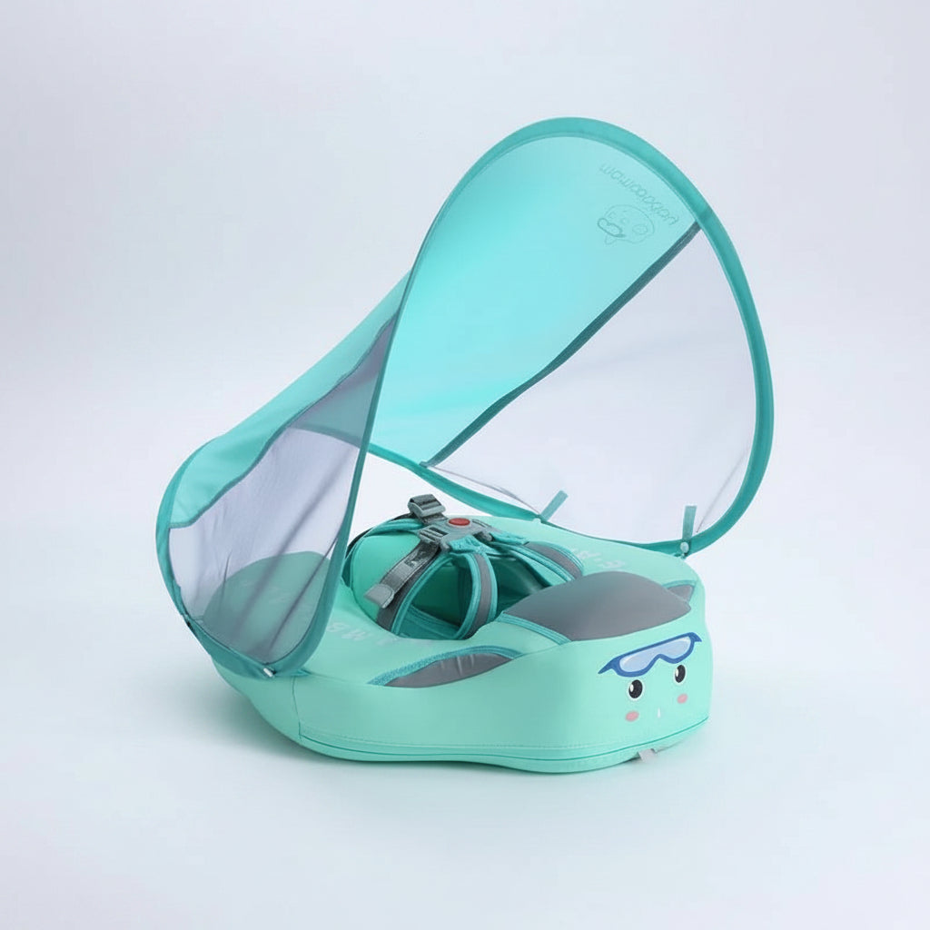 Baby Pool Float Safety Harness Sunshade Infant Swim Aid