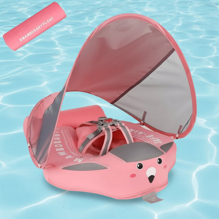 Baby Pool Float Safety Harness Sunshade Infant Swim Aid