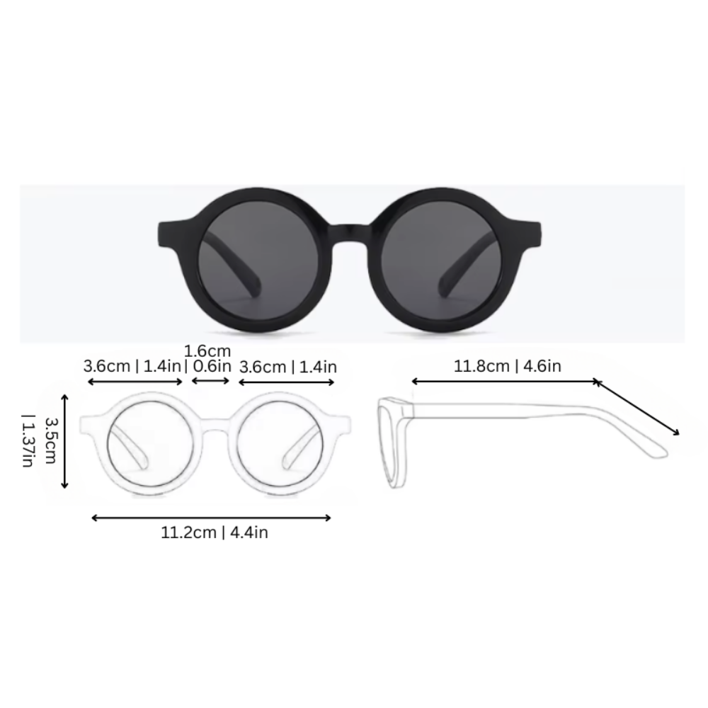 Baby Sunglasses Infant Shades Polarized Wraparound Lens