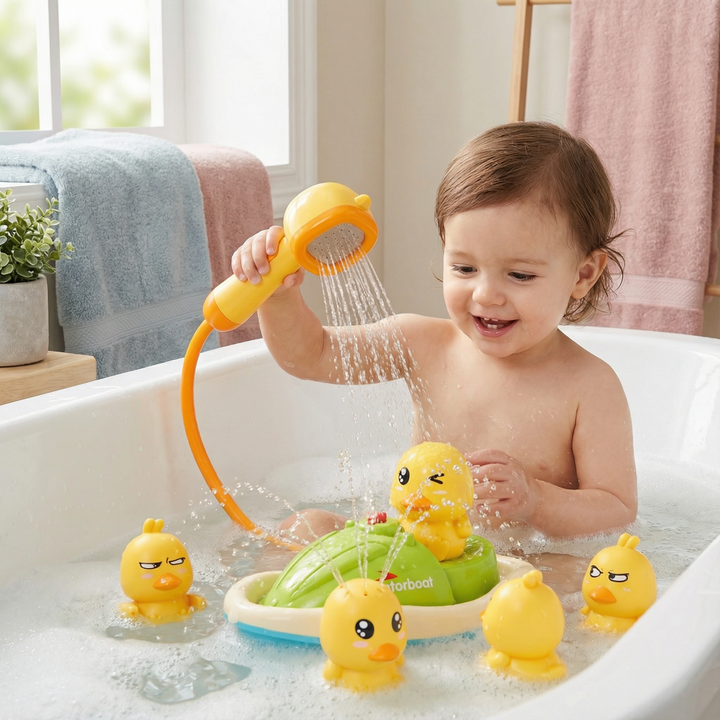 Bath Water Toys Interactive Playset Fun Infants