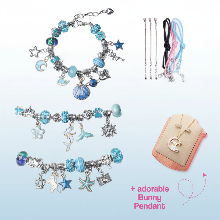 Mothers Day Bracelet Maker Set DIY Jewellery Kit Kids Gift