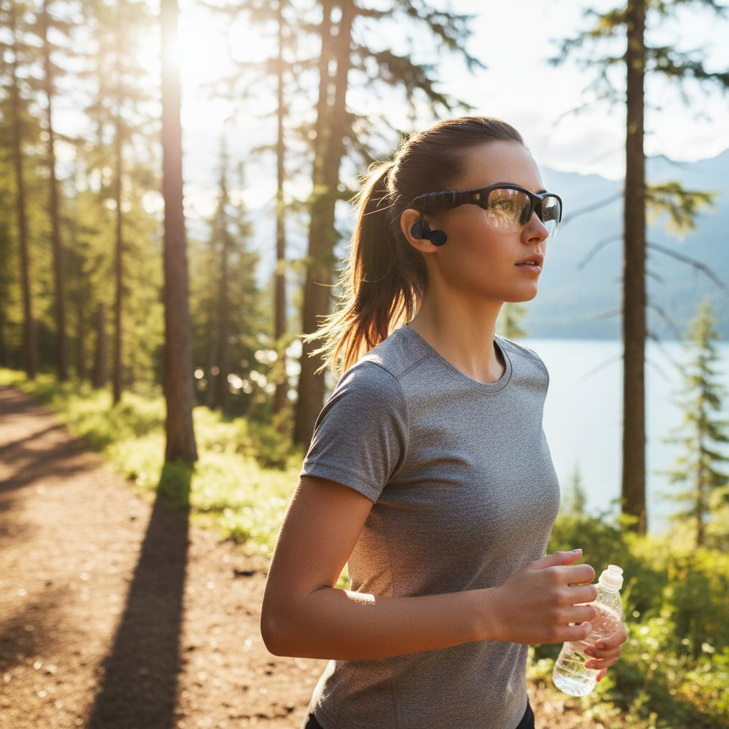 Bluetooth Sunglasses Running Cycling Headset Audio