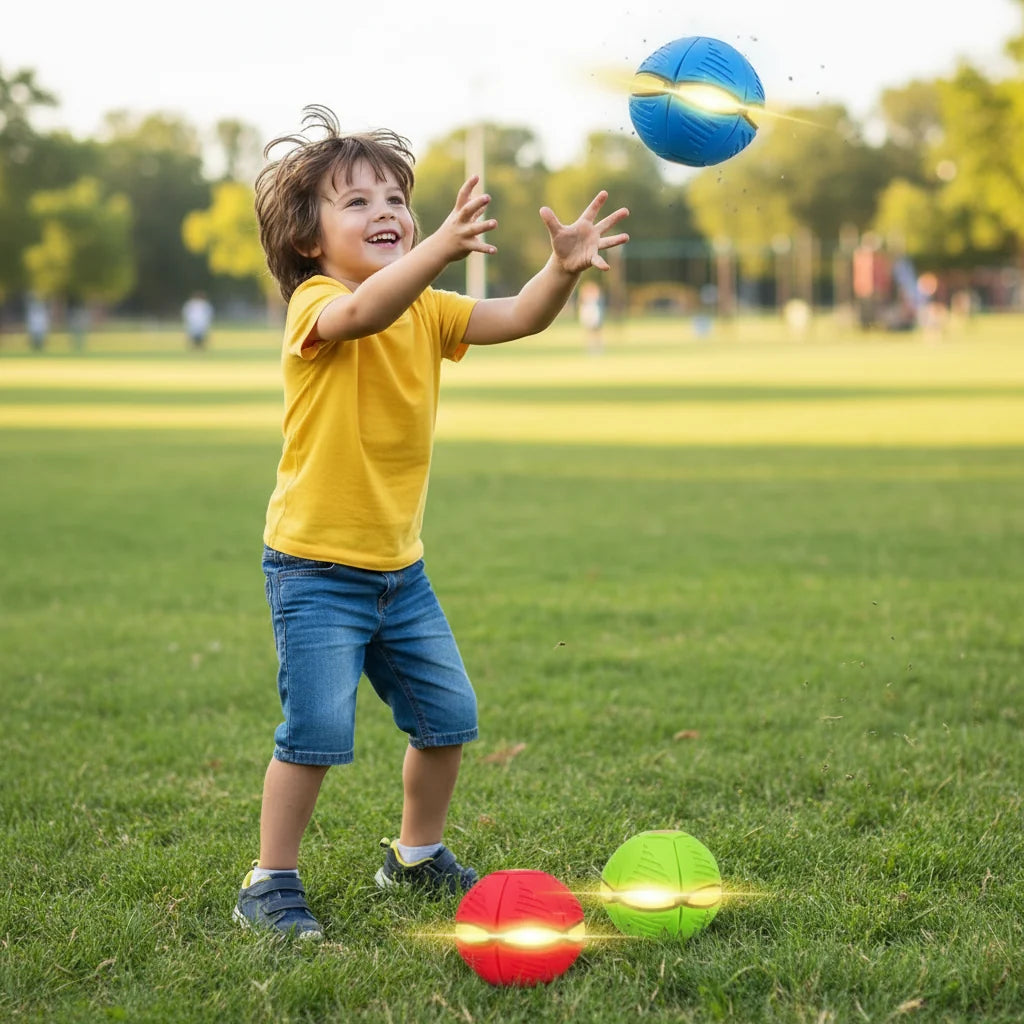 Bouncy Ball Educational Fun Pet Toy Light Ball