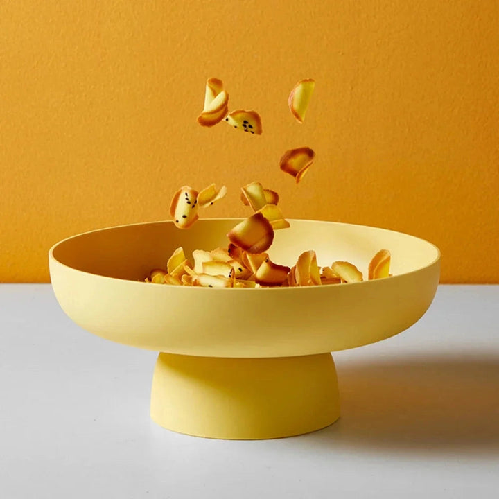 Fruit Bowl Ceramic Decorative Kitchen Counter Storage Bowl