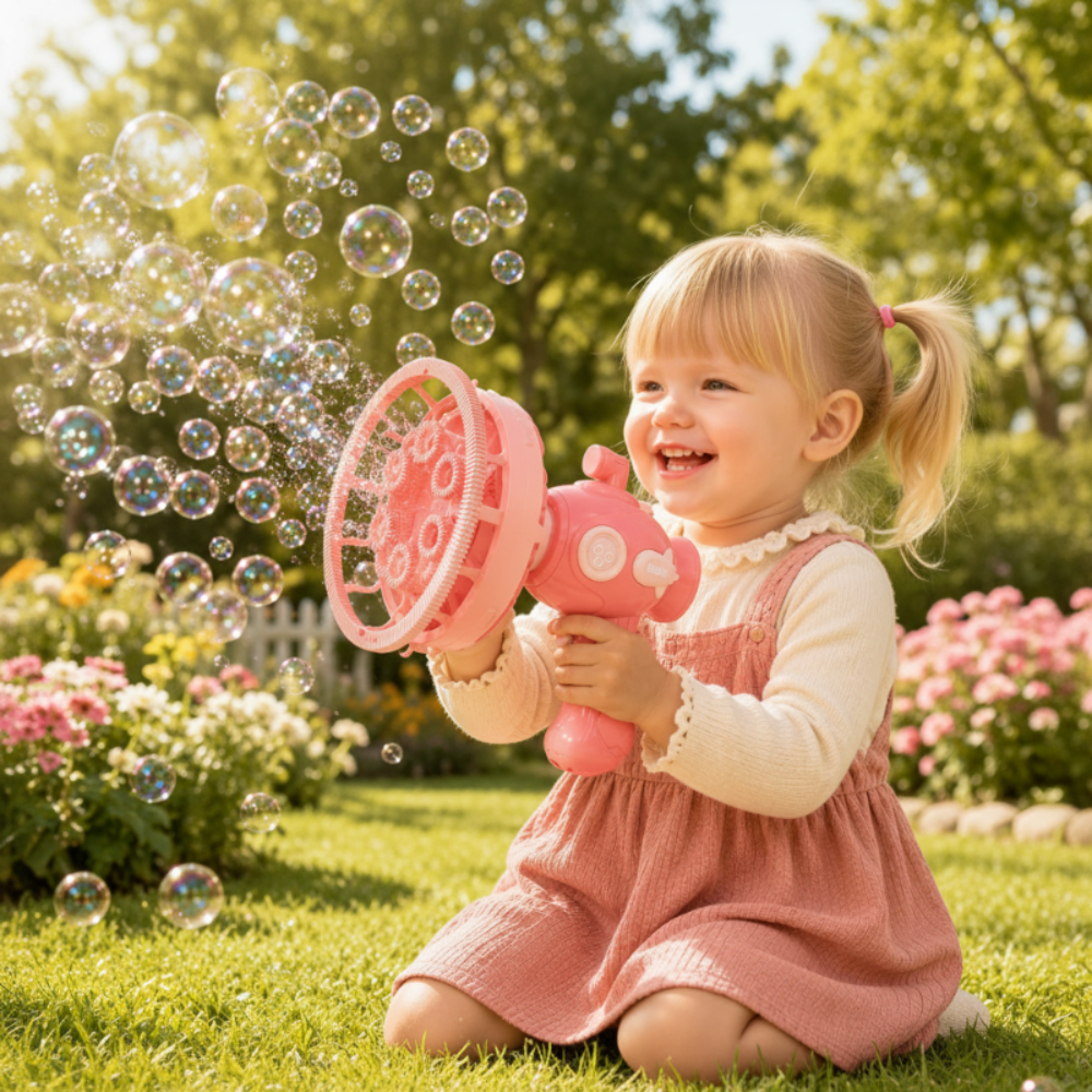 Bubble Gun Bubble Maker Automatic Toy