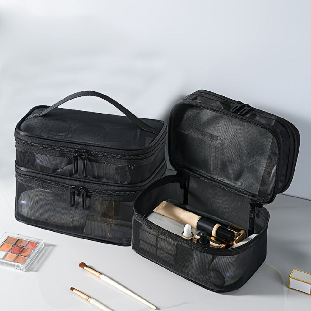 Makeup Bag Travel Cosmetic Organizer Mothers Day Storage Case