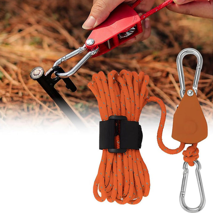 Camping Rope Easy Shelter Setup High Strength Durability