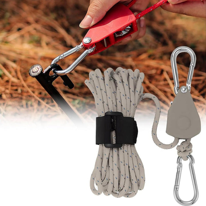 Camping Rope Easy Shelter Setup High Strength Durability