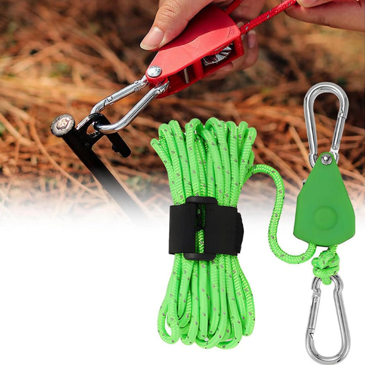 Camping Rope Easy Shelter Setup High Strength Durability