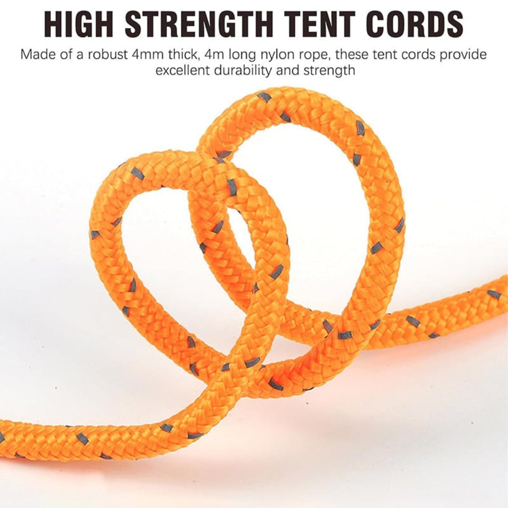 Camping Rope Easy Shelter Setup High Strength Durability