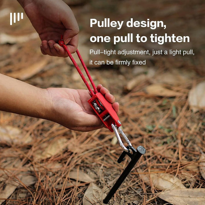 Camping Rope Easy Shelter Setup High Strength Durability