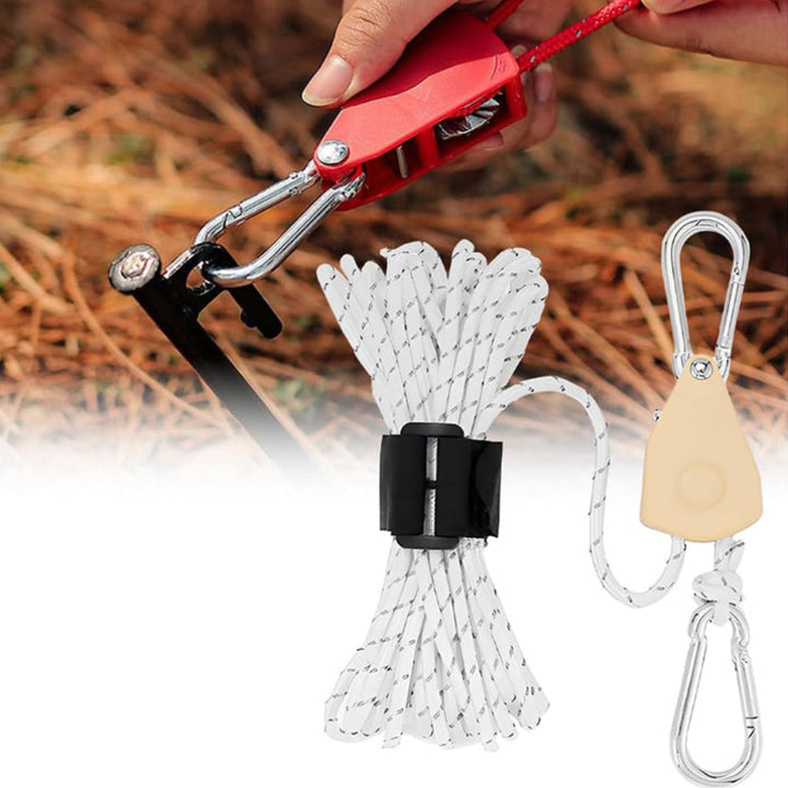 Camping Rope Easy Shelter Setup High Strength Durability