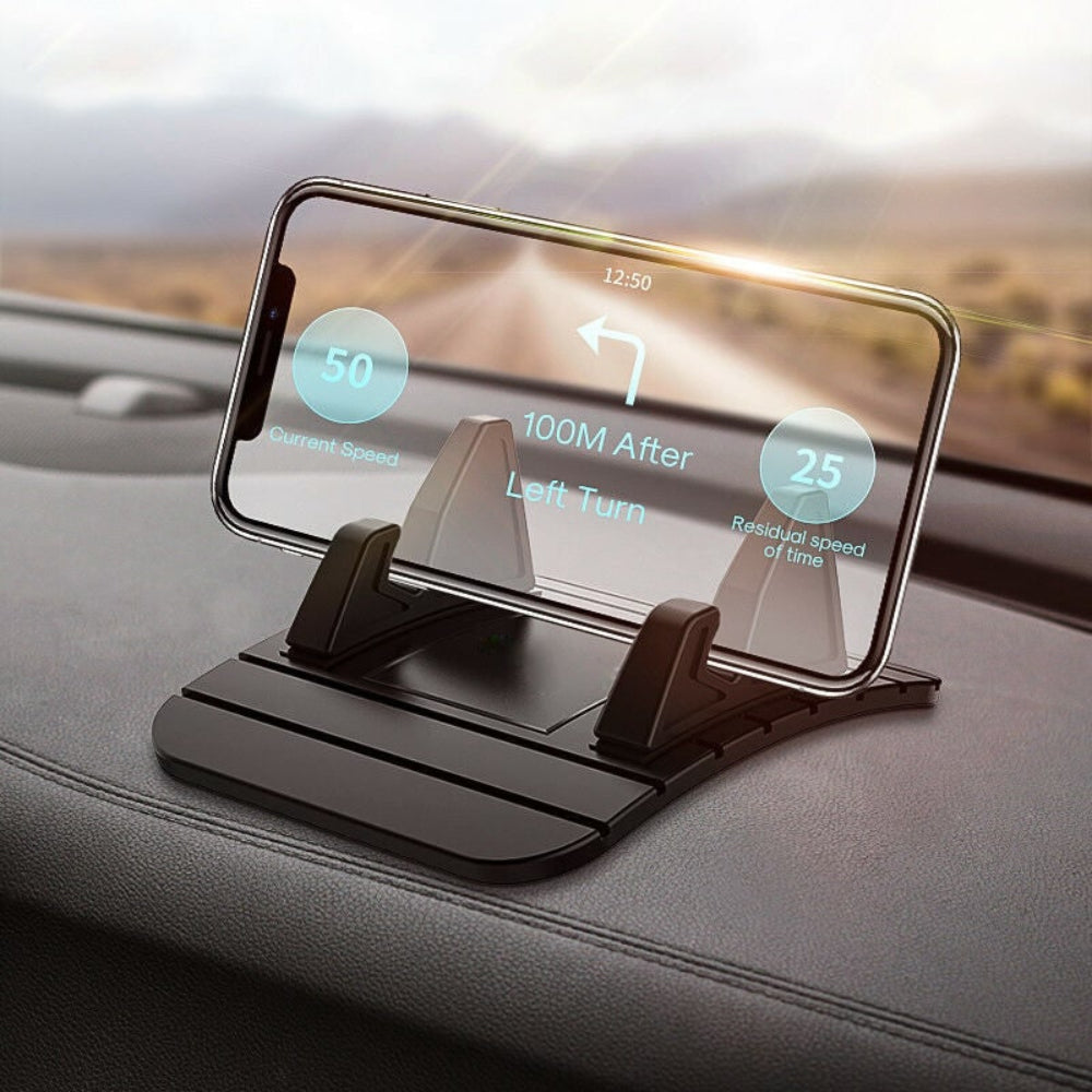 Car Phone Holder Dashboard Mount Adjustable Design