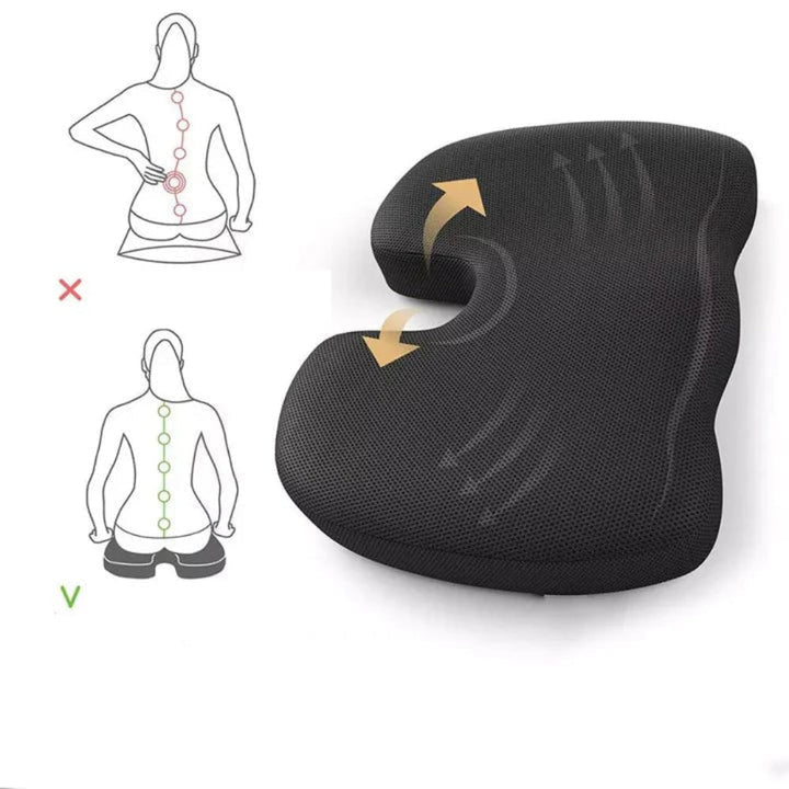 Car Seat Cushion Office Chair Cushion Memory Foam Support