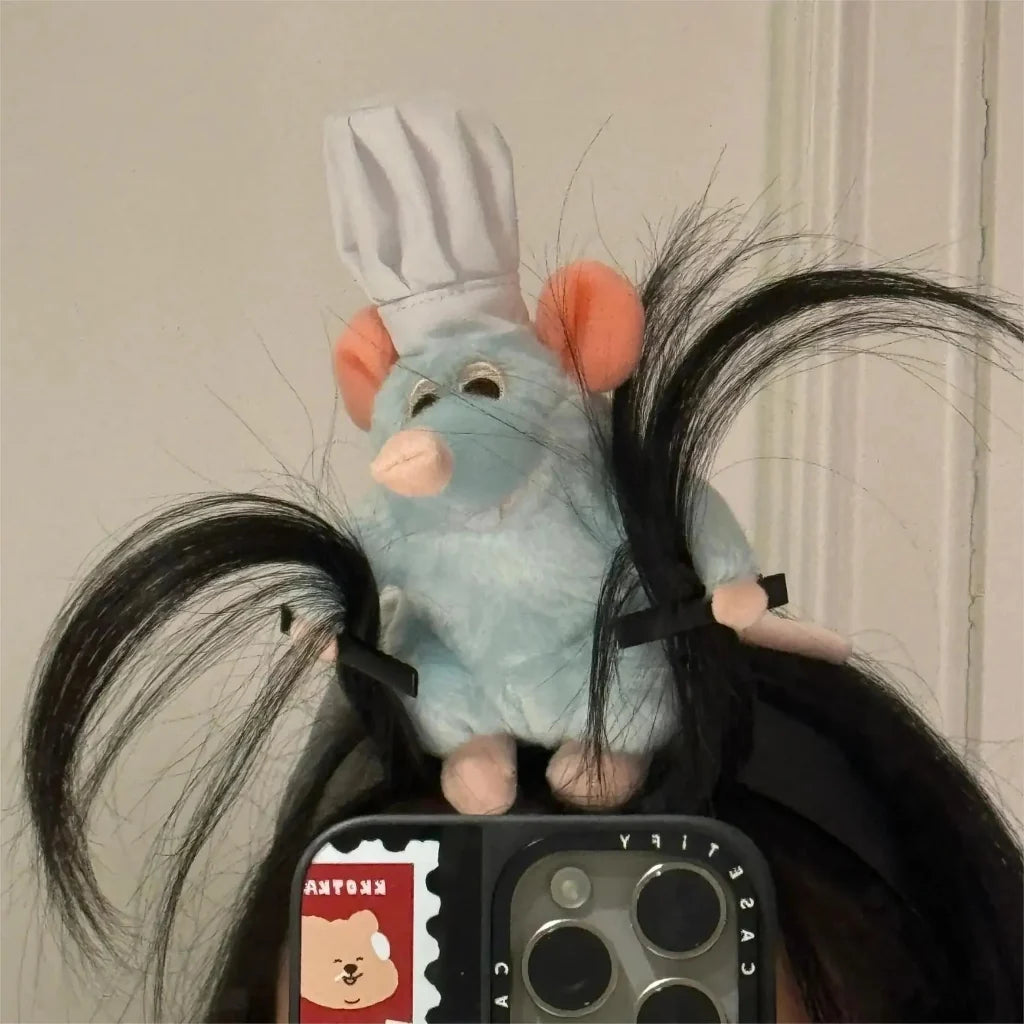 Cartoon Plush Headband Toy Cosplay Playful Anime Hair Accessories