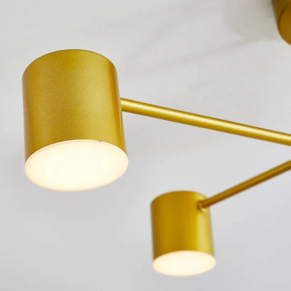 Ceiling Light Hanging Fixture Geometric Design Modern Look