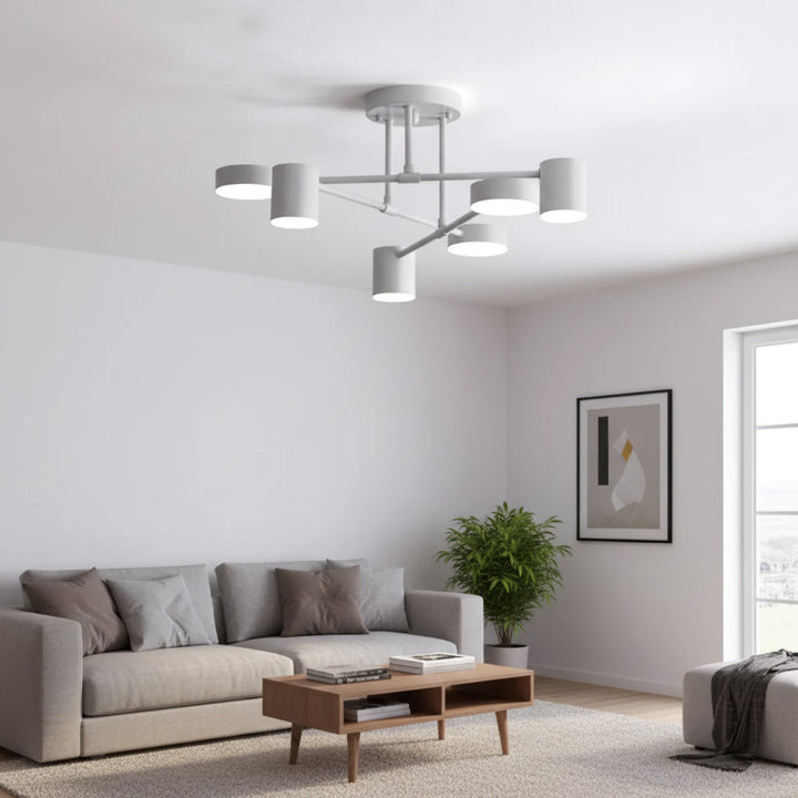 Ceiling Light Hanging Fixture Geometric Design Modern Look