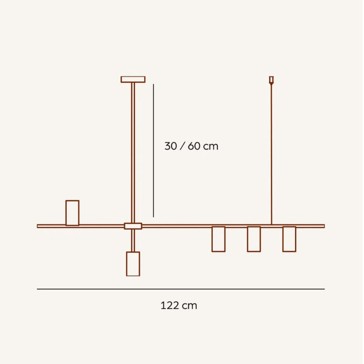 Ceiling Light Hanging Fixture Modern Design