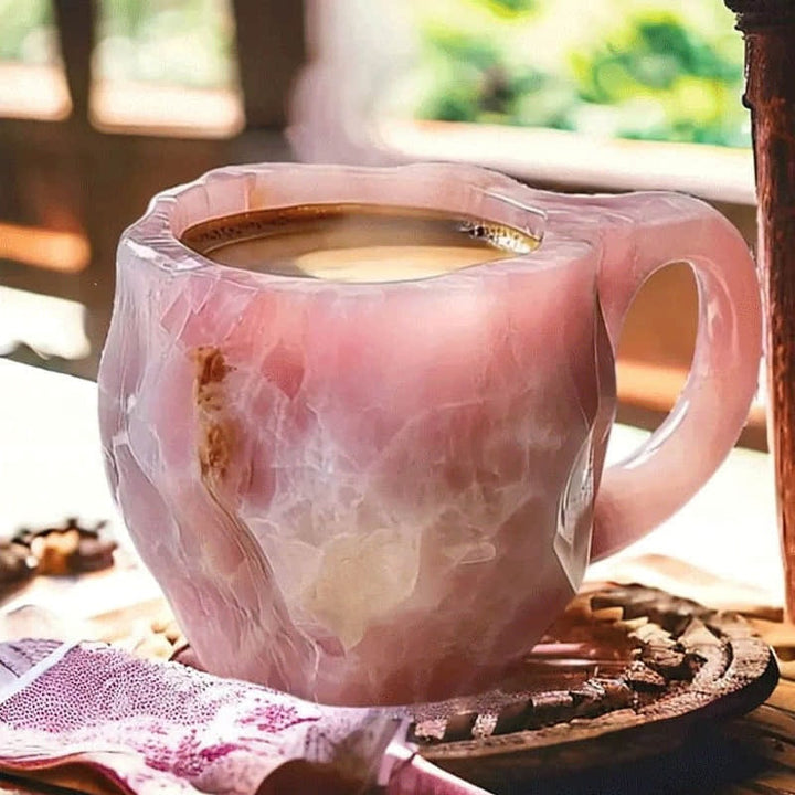 Coffee Mug Geode Style Novelty Tea Cup Drinkware Gift