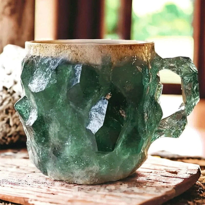 Coffee Mug Geode Style Novelty Tea Cup Drinkware Gift
