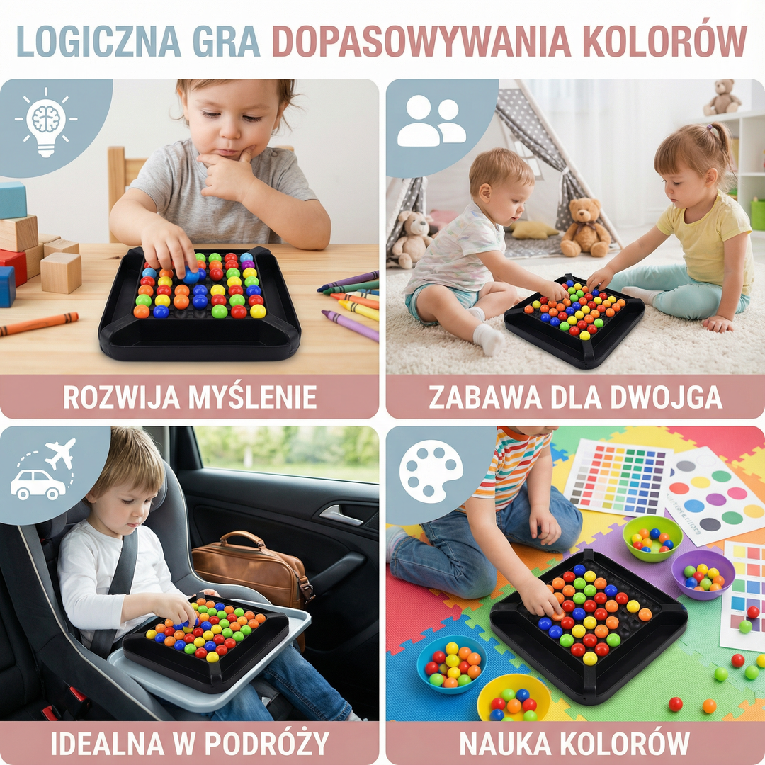 colour Matching Game Family Board Game Educational Toy