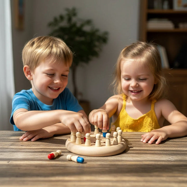 colour Matching Game Family Night Enhances Memory Fun