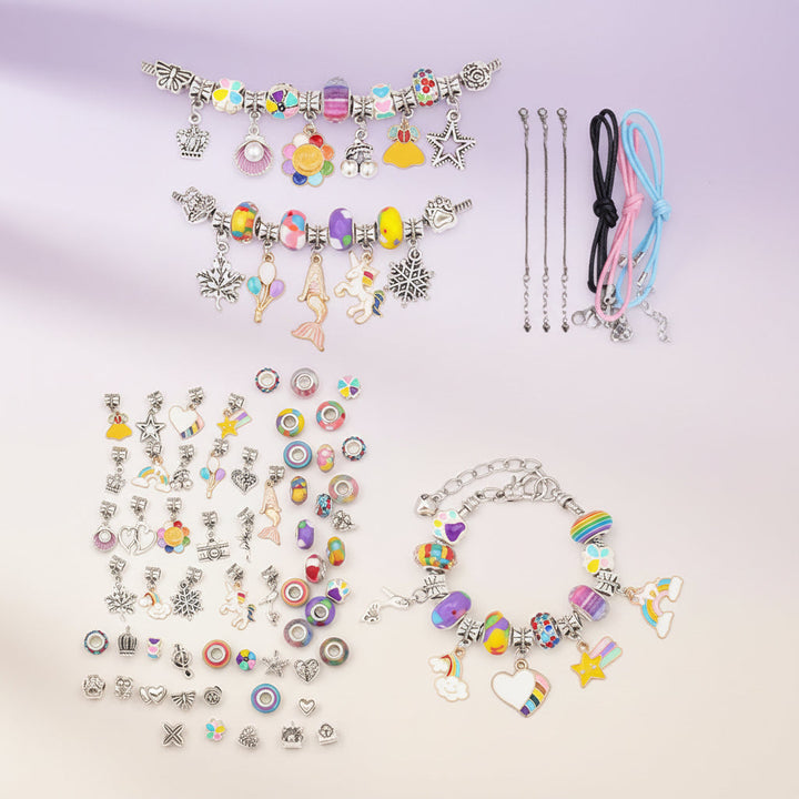 Mothers Day Bracelet Maker Set DIY Jewellery Kit Kids Gift