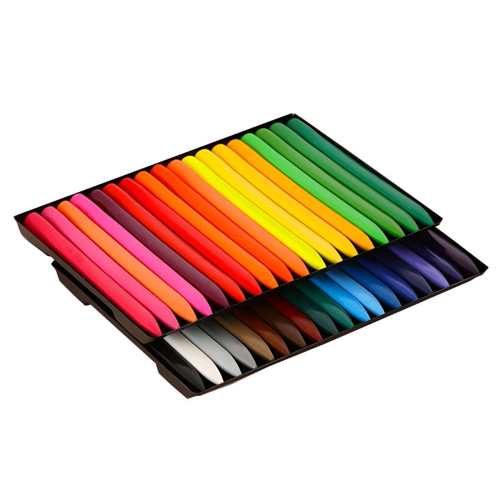 colouring Crayons Non-Toxic 24-Piece Case Crayon Set