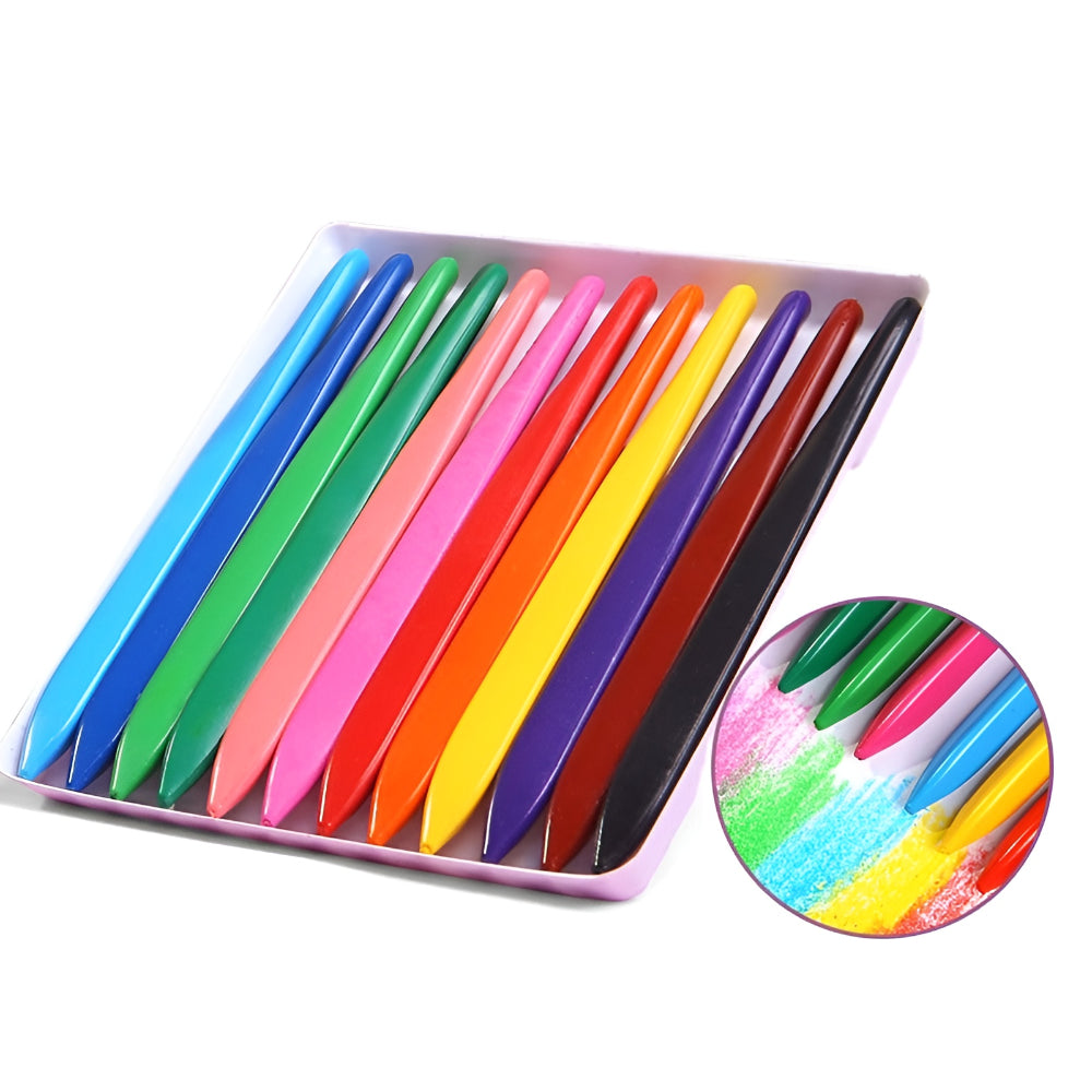 colouring Crayons Non-Toxic 24-Piece Case Crayon Set