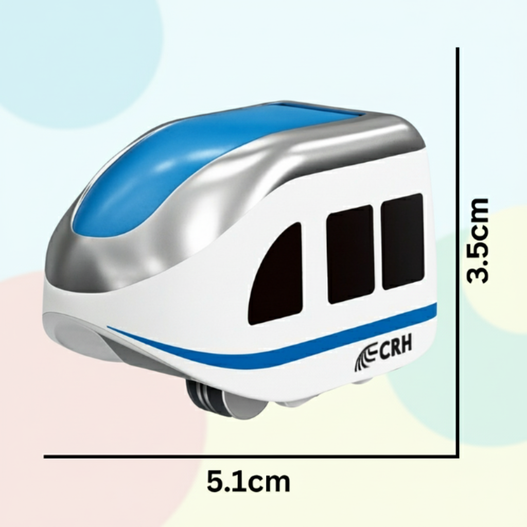 Construction Toy Electric Train Set Magnetic Track System