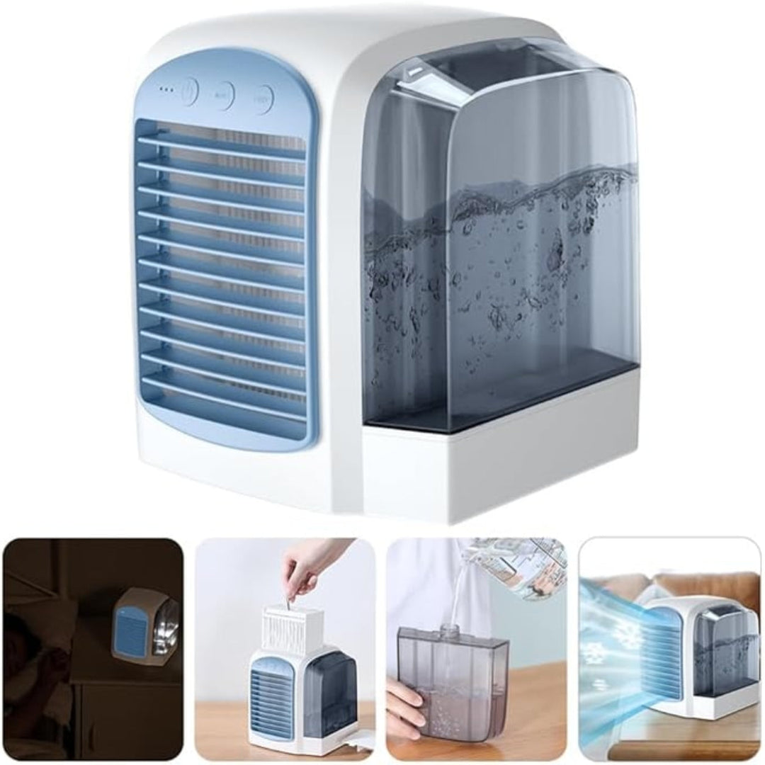 Cooling Evaporative Air Cooler Fan Portable Oscillating