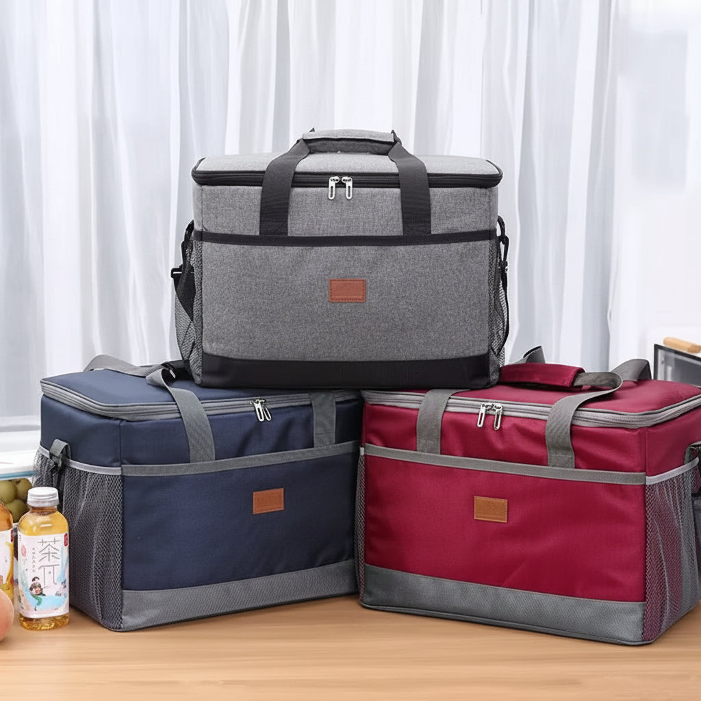 Cooling Insulated Cooler Bag Zippered